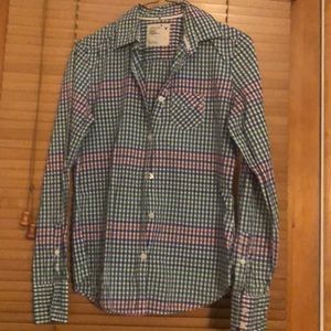 Long Sleeve Checkered Shirt